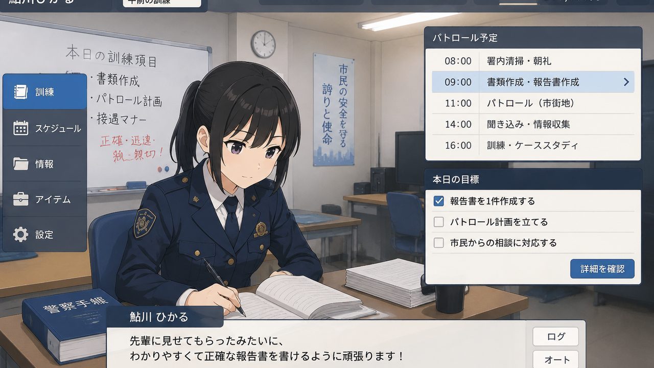 极道无赖EX 女警鮎川光 任务推进 演示图
